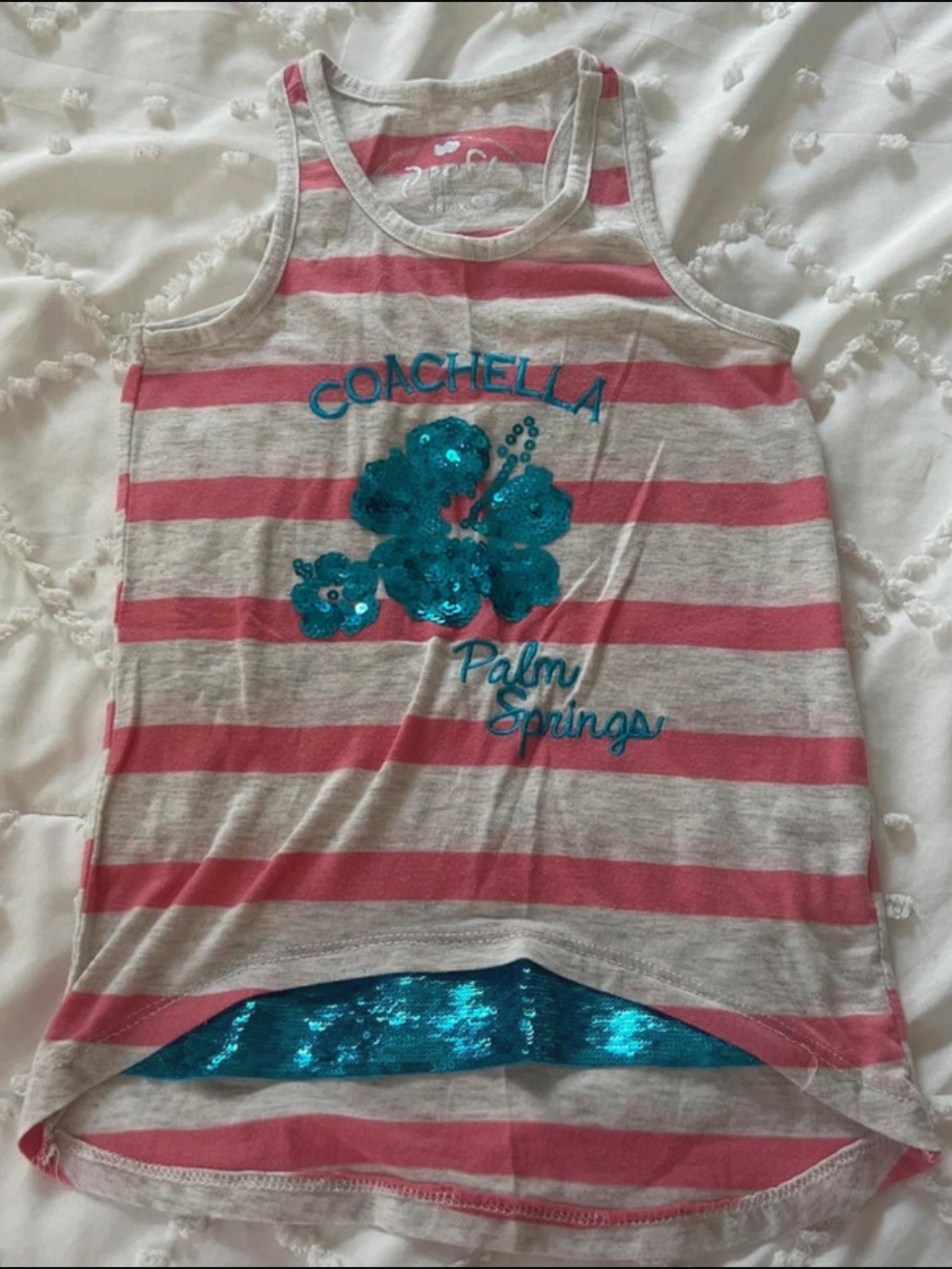 Poof! Coachella Summer Tank Top Size XS